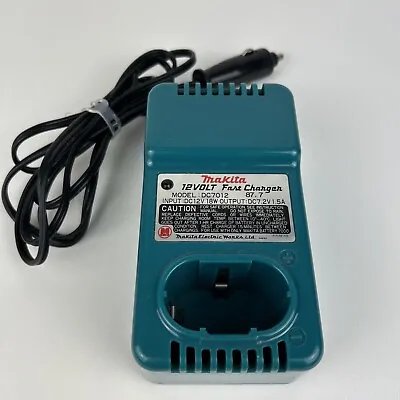 Makita 12V Auto DC7012 Genuine OEM Drop In FAST Charger For 7000 Type Batteries  • $15.99