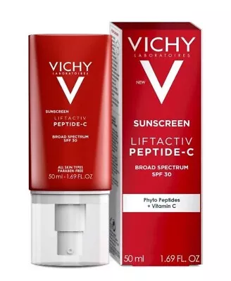 Vichy LiftActiv Peptide-C Sunscreen Broad Spectrum SPF 30 EXP 11/24+ NEW • $18