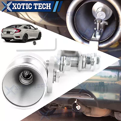 Silver Turbo Sound Muffler Exhaust Pipe Oversize Roar Maker Loud Whistle Sound • $10.96