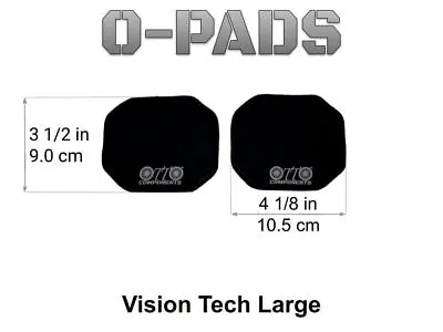 Vision Tech Large Armrest Pads & Official Velcro® Aerobars Tri TT • $10