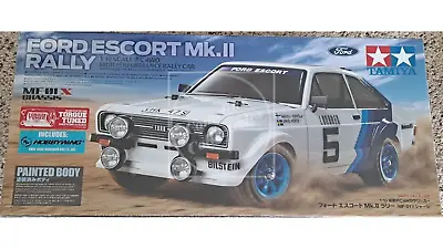 Tamiya 1/10 Ford Escort MkII Rally 4WD Kit MF-01X Chassis Motor & ESC #58687-60A • $200.20