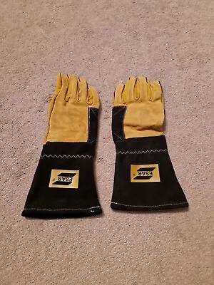 Esab Curved MIG Gloves Welding Gloves - L • £12