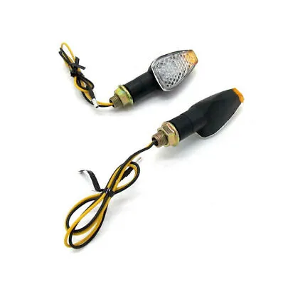 4PCS Motorcycle LED Turn Signals Bullet Front Rear Ligth Lamp Indicator Blinker • $15.50