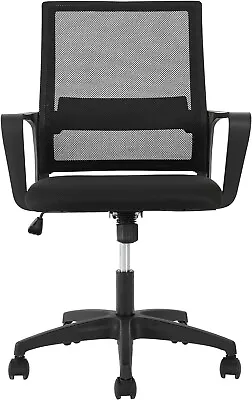 Office Chair Computer Chair Ergonomic Mesh Chair Mid-Back Home Office Swivel • $36.99