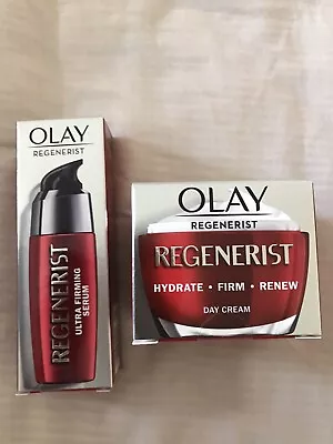 Olay Regenerist Lightweight Firming Serum - 50ml And Moisturiser 50ml Set • £35