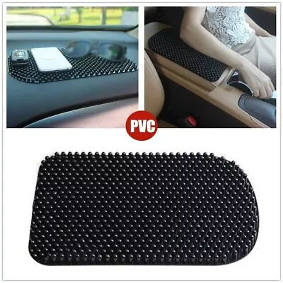 2IN1 Anti-Slip PVC Pad Car Dashboard Mat For Cell Phones Armrest Massage Cushion • $28.49