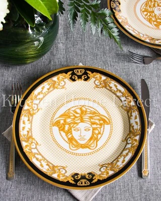 $139.95 • Buy New Arrivals Baroque And Luxurious Style Designer Inspired 20 Pieces Dinner Set