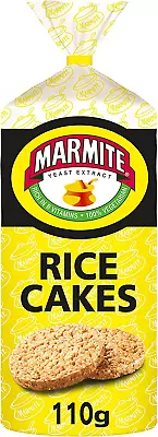 Marmite Rice Cakes 6 X 110G Low Fat Low Calorie Snacks Vegetarian • £22.18