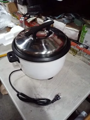 90% New 21 Cups Rice Cooker Commercial Soup Rice Warmer For Restaurant 110V US • $132.99