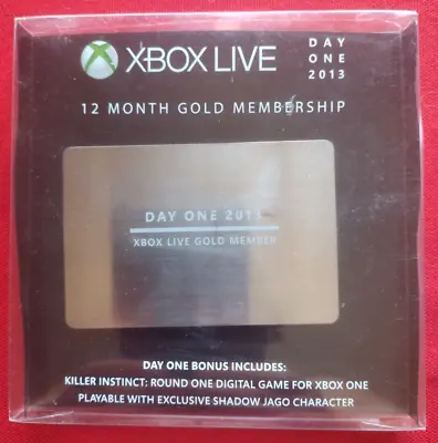 XBOX Live Gold Card Day One 2013 (READ DESCRIPTION) • $19.95