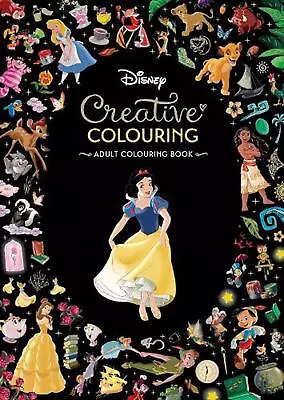 Creative Colouring: Adult Colouring Book (Disney) Paperback Book • $18.15