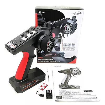 4CH Digital Radio Control System 2.4GHz Transmitter+Receiver For RC Car Boats H • $47.43