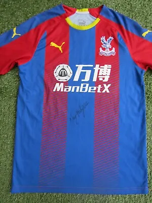£39.99 • Buy Roy Hodgson Hand Signed Crystal Palace Home Football Shirt - Autograph