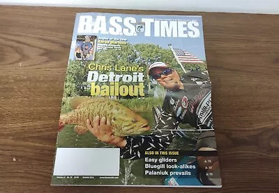BASS Times Magazine October 2013 Chris Lane's Detroit Bailout Aaron Martens • $12