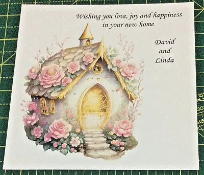 Personalised Handmade New Home Greetings Card • £1.90