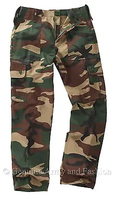 Army Trouser US M65 Style Combat Military Cargo BDU Ranger Work Pants DPM Camo • $23.64