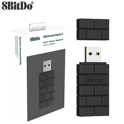 8Bitdo Wireless USB Adapter 2 For Switch/Switch OLED Windows Mac & Raspberry Pi • $31.57