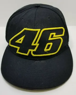 VR46 Valentina Rossi Black Baseball Hat #46 Racing Cap Snapback (J2) • $24.99