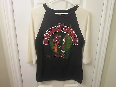 Vintage 1981 ROLLING STONES North American Concert Tour Raglan Shirt • $149.99