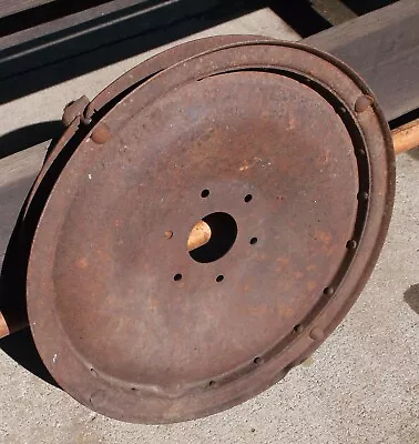 AS-IS ANTIQUE 1920s CHEVROLET 20  DISC WHEEL • $85