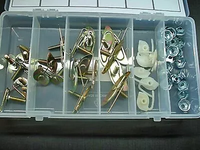 $25 • Buy 54 Pcs Door Body Side Moulding Trim Clips & Nuts Fits Ford Lincoln Mercury 1035