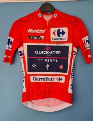 £1000 • Buy Remco Evenepoel Genuine Signed Vuelta Espana Jersey
