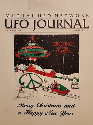 UFO Journal Mutual UFO Network MUFON Magazine #320 December 1994 • $14.99