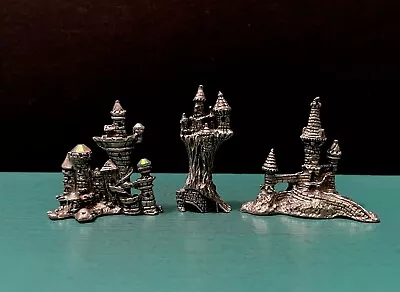 Gallo Partha ? Pewter Metal Fantasy Lot Castle Tower Diorama Figurine AD&D GOT • $29.99