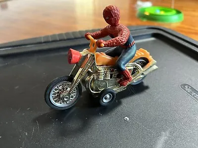 $200 • Buy 1973 Ahi Spiderman Stunt Cycle Azrak Hamway Motorcycle Mego Batman Remco Apes
