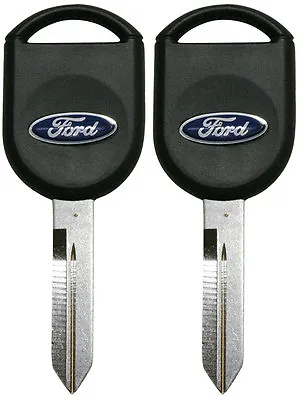 2 Transponder Chip Keys For Ford F150 F250 F350 Explorer & More • $17.99