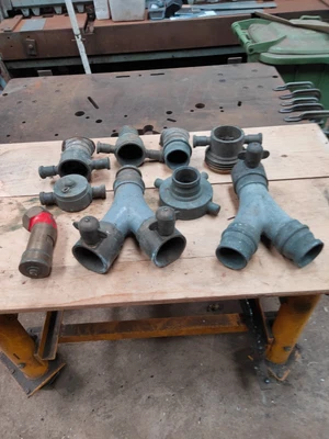£350 • Buy Fire Brigade Pump Instantaneous Couplings And Hard Suction Couplings (Full Set)