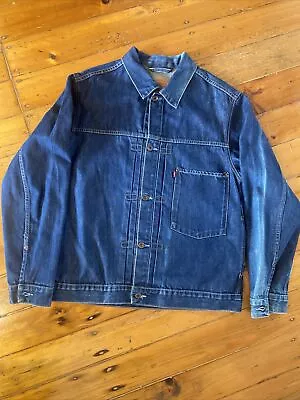 Levis Denim Jacket TYPE 1 ‘ Large Original & Genuine ’ Vintage Look • $150