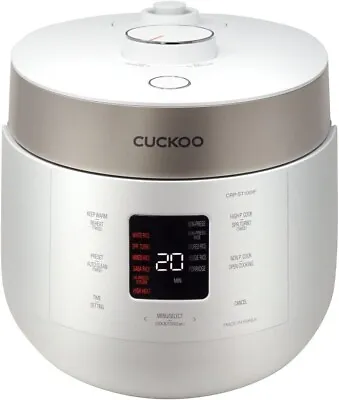 CUCKOO 10-Cup HP Twin Pressure Rice Cooker (CRP-ST1009F)- [Official Store] • $699.99