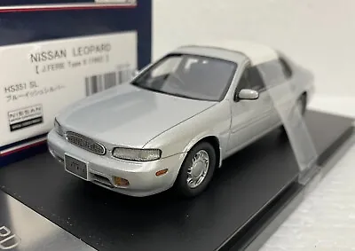 Po 1:43 HI STORY HS351SL Nissan Leopard J.Ferie JDM Infiniti J30 Scale Model Car • $93.99