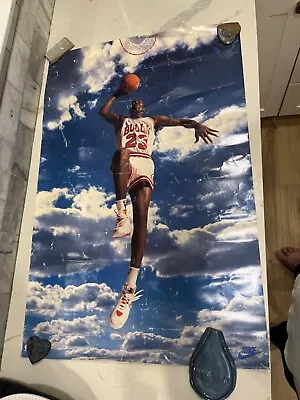 Vintage Nike Michael Jordan Poster • $10