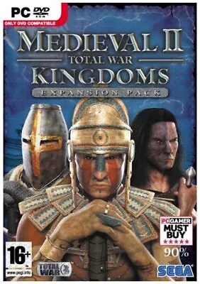 Medieval II: Total War - Kingdoms Expansion Pack (PC DVD) • £1.99