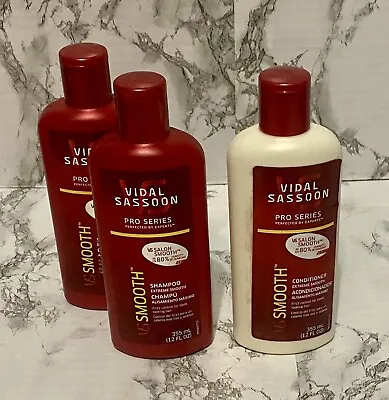 Vidal Sassoon Pro Series Extreme Smooth Shampoo Conditioner NEW • $95