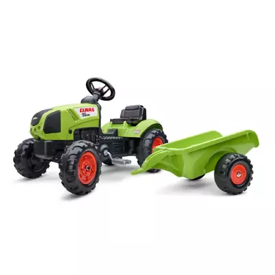 Ride-on Tractor Toy With Trailer & Steering Wheel Horn • £99.99