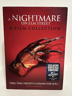 💥A Nightmare On Elm Street Collection 8 Movie Set (DVD) Freddy Krueger Horror💥 • $12