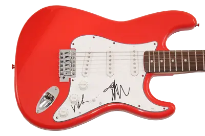 Damiano David & Victoria De Angelis Signed Autograph Fender Guitar Maneskin COA • $1499.95