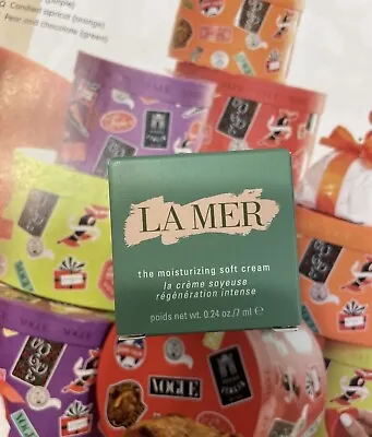 LA MER The Moisturizing Soft Cream - Anti-Aging - Travel Sized .24 Oz / 7 ML New • $26.99