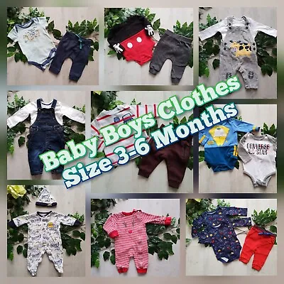 $1.54 • Buy PART#1 Baby Boys Clothes Build Make Your Own Bundle Job Lot Size 3-6 Months Set