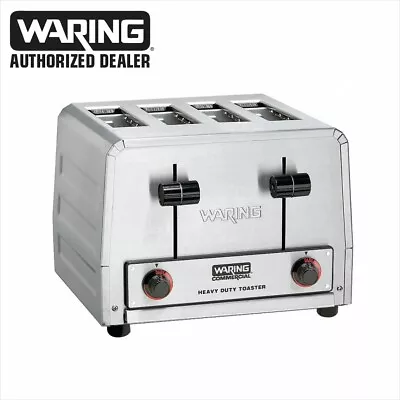 $249.99 • Buy Waring WCT825 Commercial 4-Slice Heavy-Duty Bagel Toaster 240V