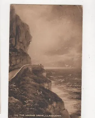 £2 • Buy On The Marine Drive Llandudno Elmer Keene 1921 Postcard 428a