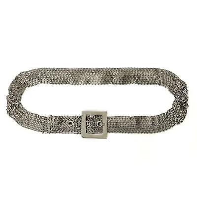 Chanel Belt Belt 9 Rows Silver Chain T80 Never Worn • $782.12