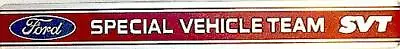 Ford Special Vehicle Team Svt Mustang Cobra Focus Lightning Contour Emblem Red • $29.99