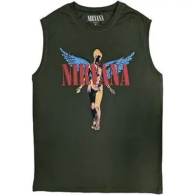 Nirvana - In Utero Green Tank Singlet • $44.99