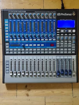 Presonus StudioLive 16.0.2 USB Digital Recording & Live Mixing Desk • £50