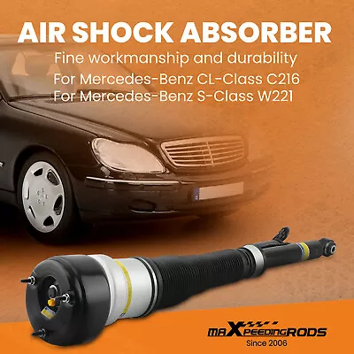 Rear Air Shock Strut Assembly Passenger Side Right RH For Mercedes Benz W221 • $159.98