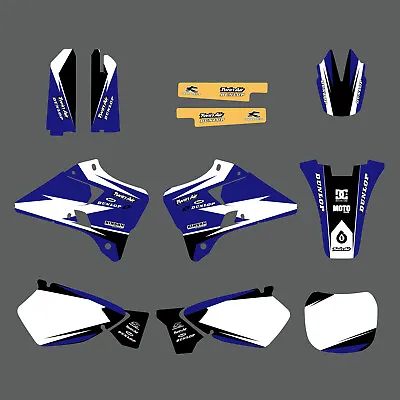 Motorcycle Sticker Graphic Decal Kit For Yamaha YZ125 YZ250 1996-1999 2000 2001 • $75.89